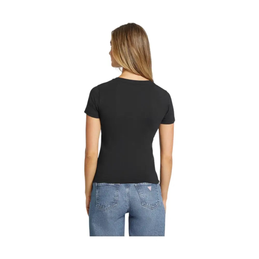 T-shirt Donna Guess Jeans a V American Tradition Guess Jeans