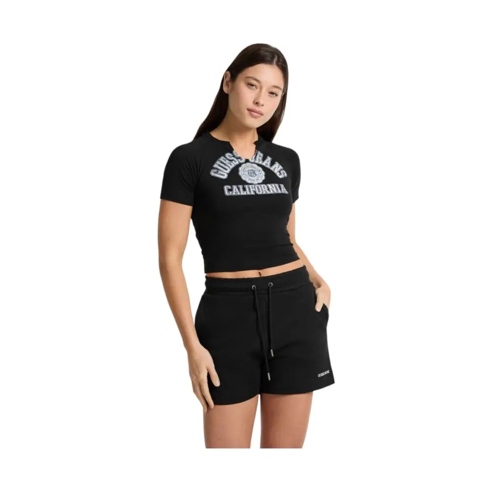 T-shirt Donna Guess Jeans Crop Guess Jeans