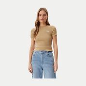 T-shirt Donna Guess Jeans Logo ricamato Guess Jeans