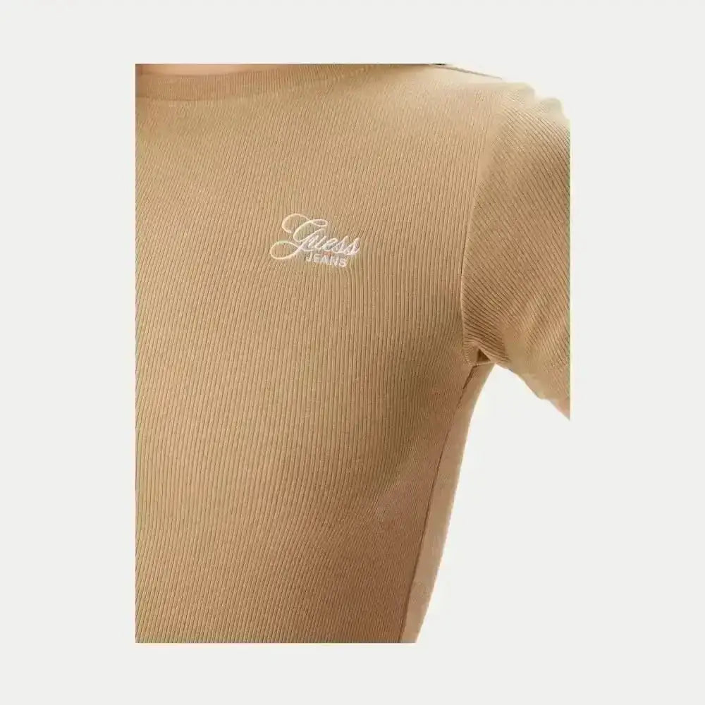 T-shirt Donna Guess Jeans Logo ricamato - Follower SRL