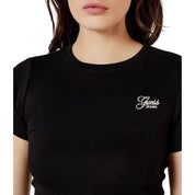 T-shirt Donna Guess Jeans Logo ricamato Guess Jeans
