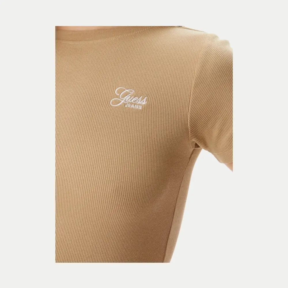 T-shirt Donna Guess Jeans Logo ricamato Guess Jeans