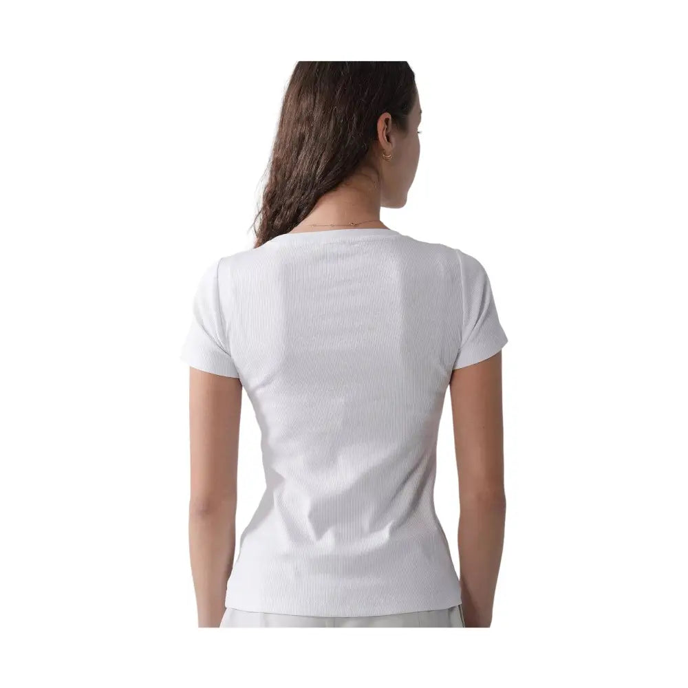 T-shirt Donna Guess Jeans Logo ricamato Guess Jeans