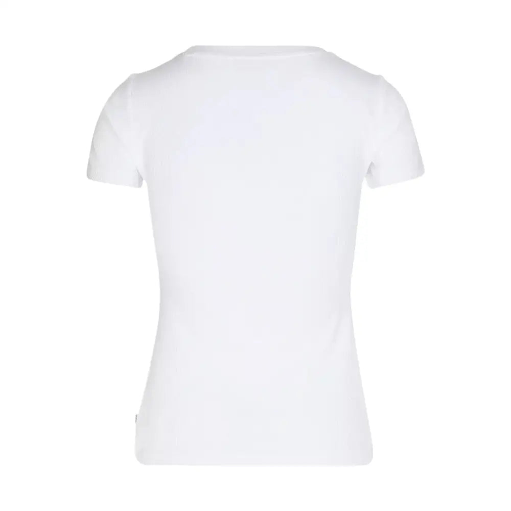 T-shirt Donna Guess Jeans Logo ricamato Guess Jeans