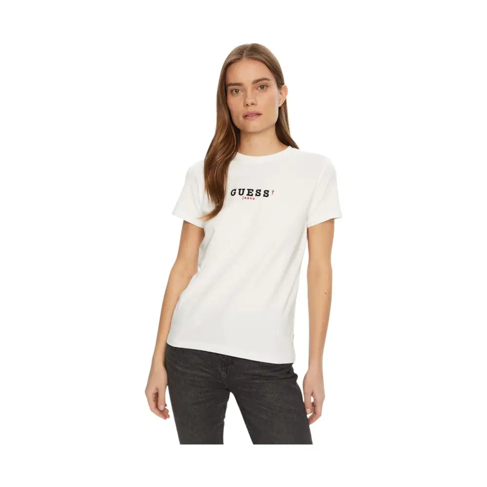 T-shirt Donna Guess Jeans Regular Fit Guess Jeans