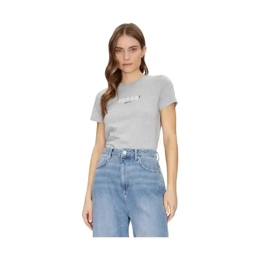 T-shirt Donna Guess Jeans Regular Fit - Follower SRL