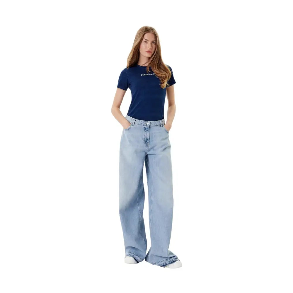 T-shirt Donna Guess Jeans Regular Fit Guess Jeans