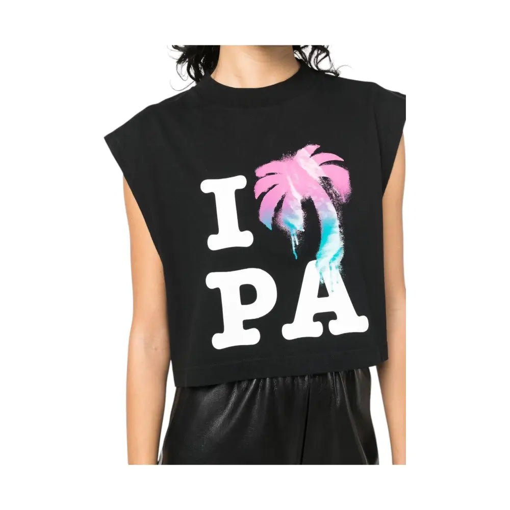 T-shirt Donna Palm Angels I Love Pa Palm Angels