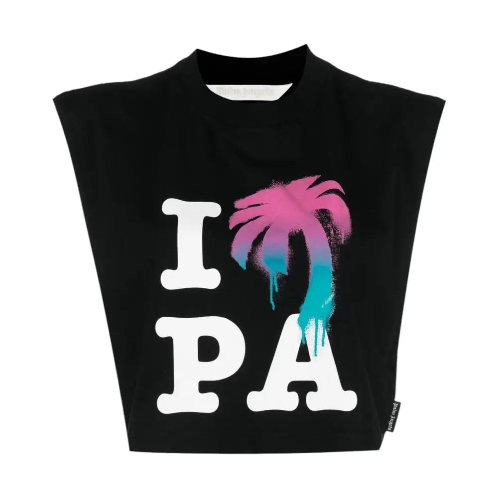 T-shirt Donna Palm Angels I Love Pa Palm Angels