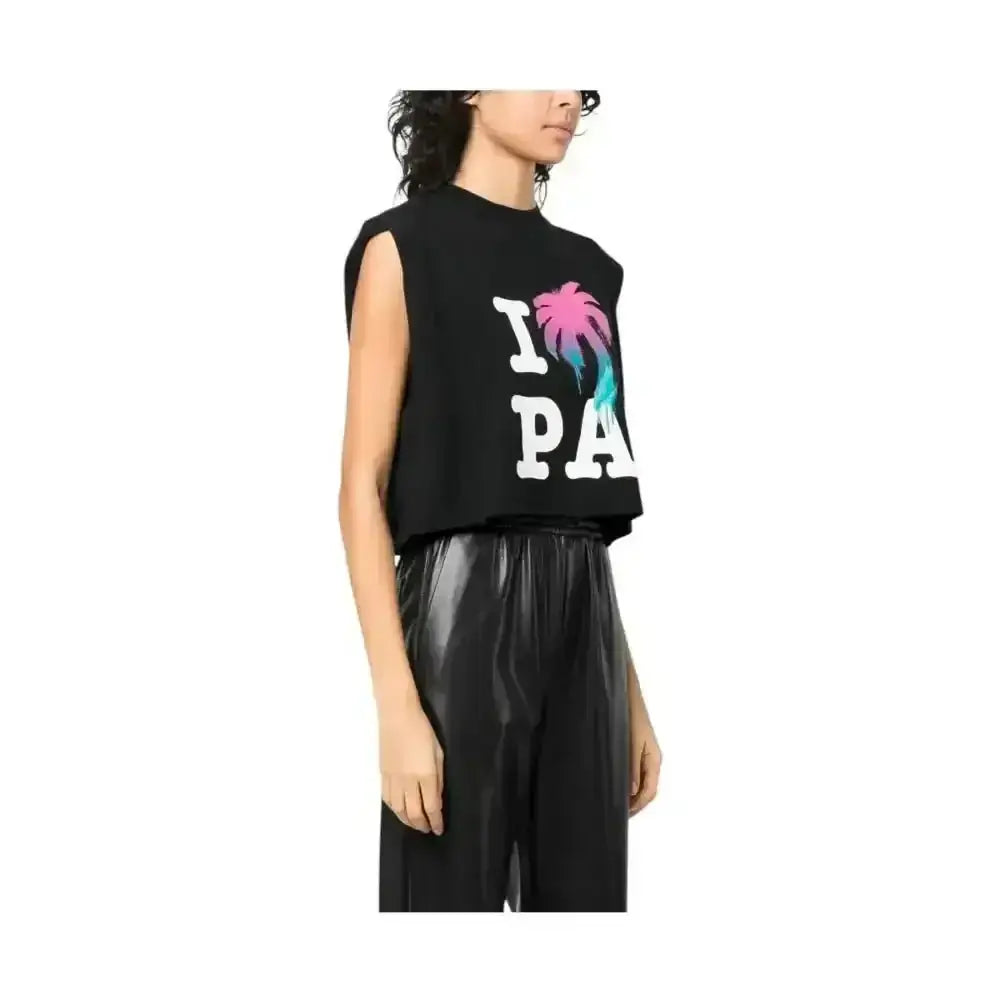 T-shirt Donna Palm Angels I Love Pa - Follower SRL
