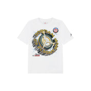 T-shirt flight bambino bianco jordan