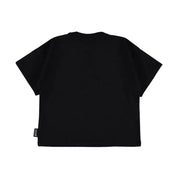 T-shirt logo strass Bambina Icon Icon