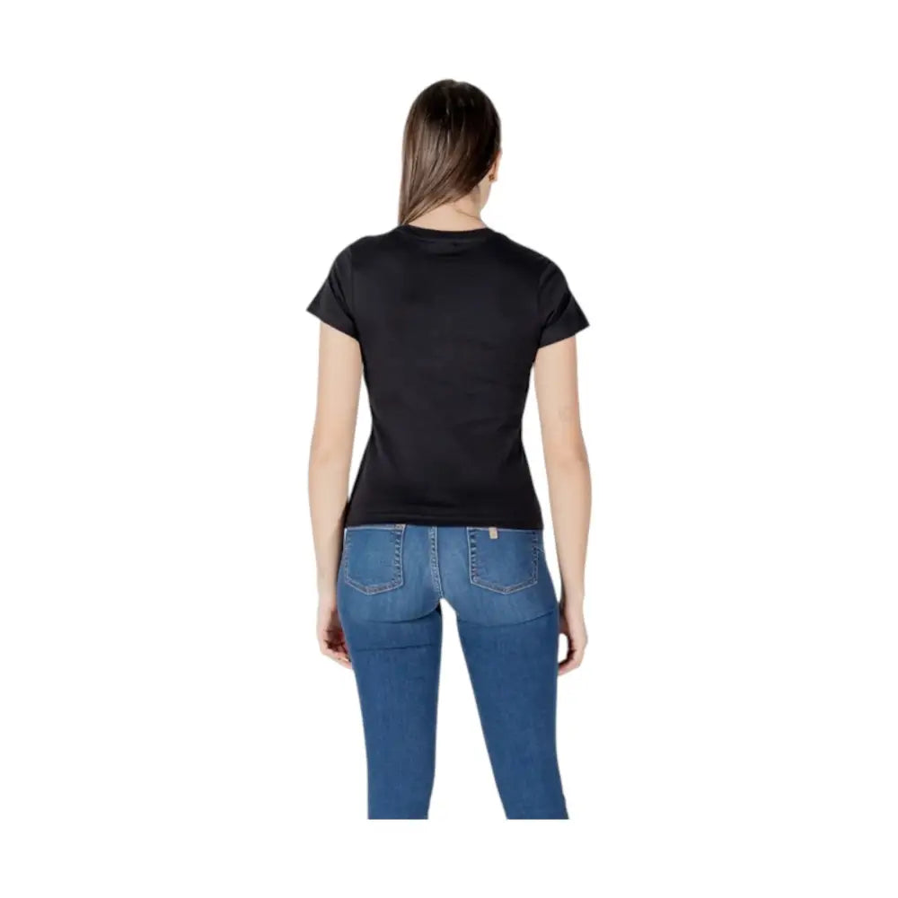 T-shirt logo strass Donna Guess Activewear Guess Activewear