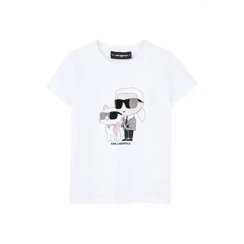 T-shirt manica corta Bambina Karl Lagerfeld - Follower SRL