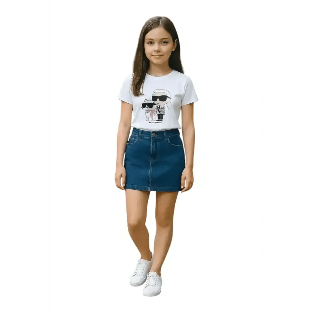 T-shirt manica corta Bambina Karl Lagerfeld - Follower SRL