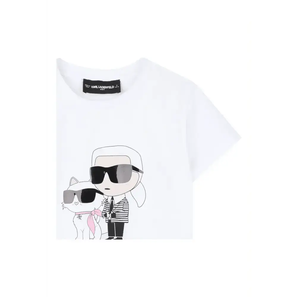T-shirt manica corta Bambina Karl Lagerfeld - Follower SRL