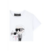 T-shirt manica corta Bambina Karl Lagerfeld - Follower SRL