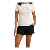 T-shirt manica corta con strass Donna Guess Beachwear - Follower SRL