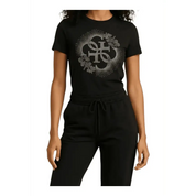 T-shirt manica corta con strass Donna Guess Beachwear - Follower SRL