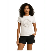 T-shirt manica corta con strass Donna Guess Beachwear - Follower SRL