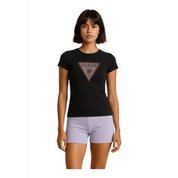 T-shirt manica corta con strass Donna Guess Beachwear - Follower SRL
