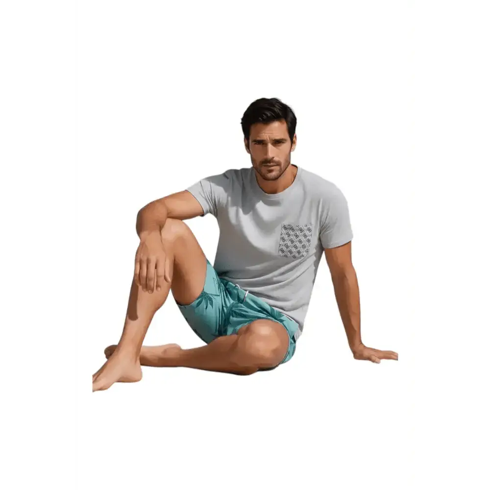 T-shirt manica corta con taschino Uomo Guess Beachwear - Follower SRL