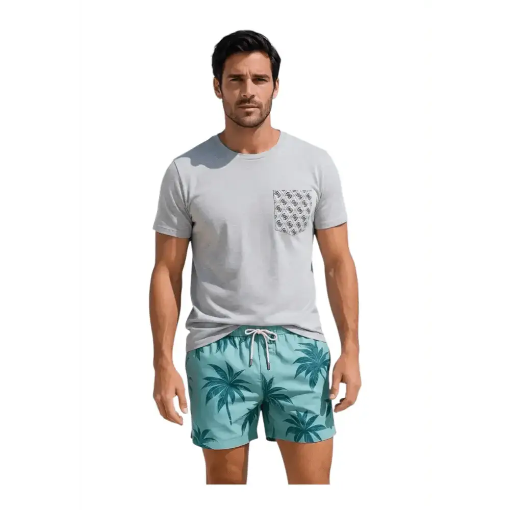 T-shirt manica corta con taschino Uomo Guess Beachwear - Follower SRL