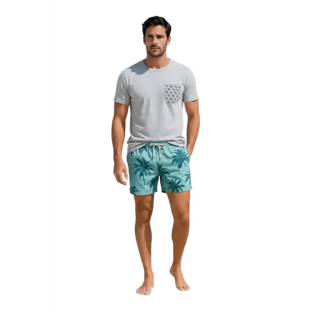 T-shirt manica corta con taschino Uomo Guess Beachwear - Follower SRL
