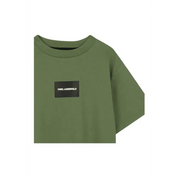 T-shirt manica corta Karl Lagerfeld Bambino Verde - Follower SRL