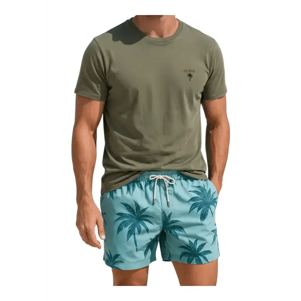 T-shirt manica corta Uomo Guess Beachwear - Follower SRL