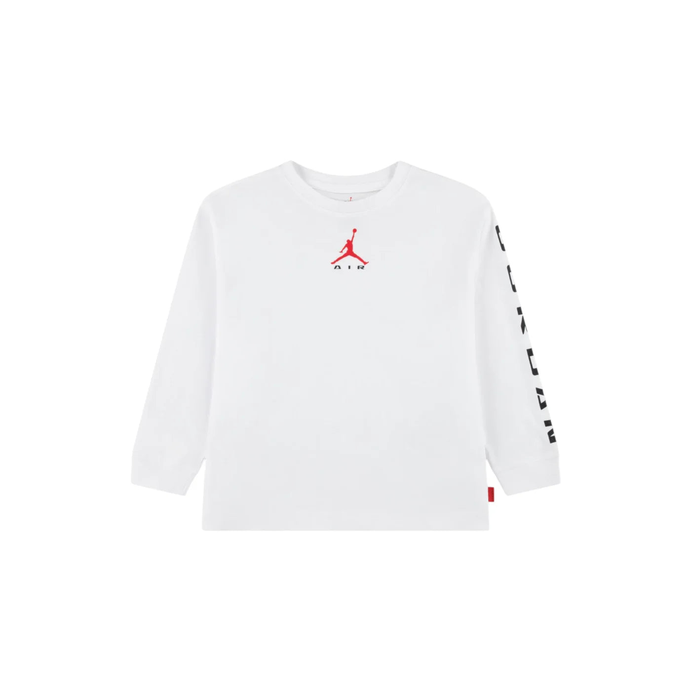 T-shirt manica lunga air hbr bambino bianco jordan