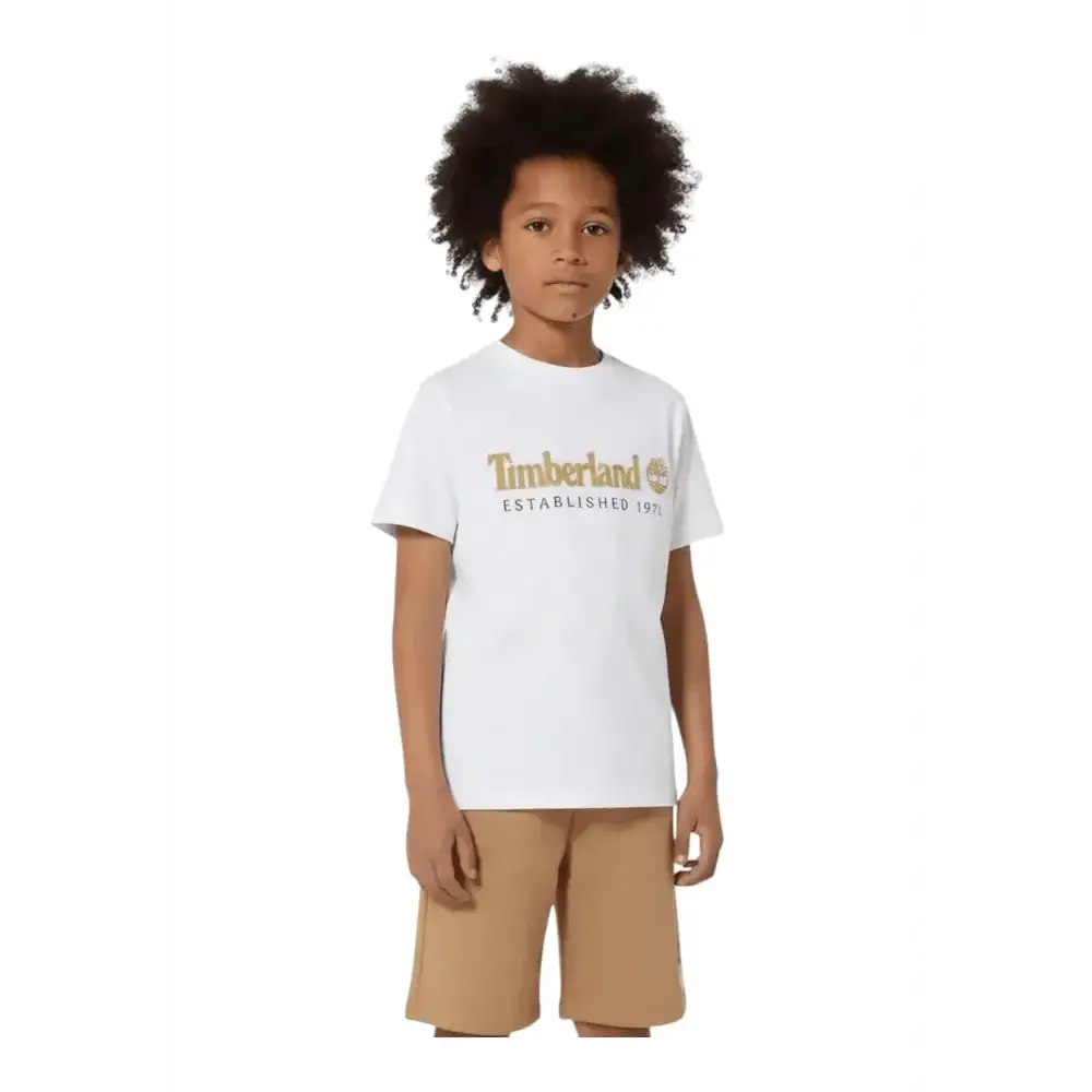 T-shirt maniche corte Bambino Timberland - Follower SRL