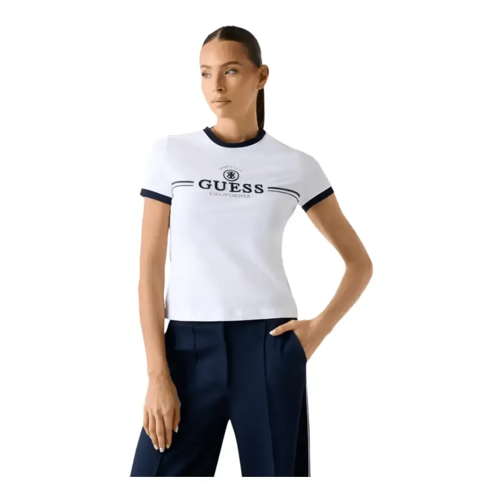 T-shirt maxi logo Donna Guess Activewear - Follower SRL
