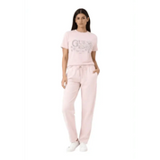 T-shirt maxi logo paillettes Donna Guess Activewear - Follower SRL