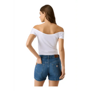 T-shirt off - shoulder Donna Guess Jeans - Follower SRL