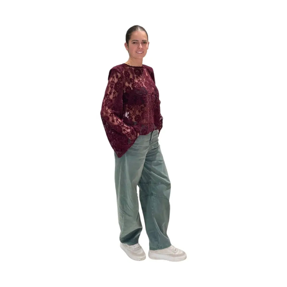 T-shirt pizzo Donna Please Please