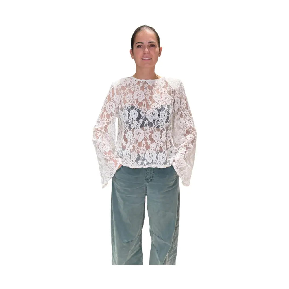 T-shirt pizzo Donna Please Please