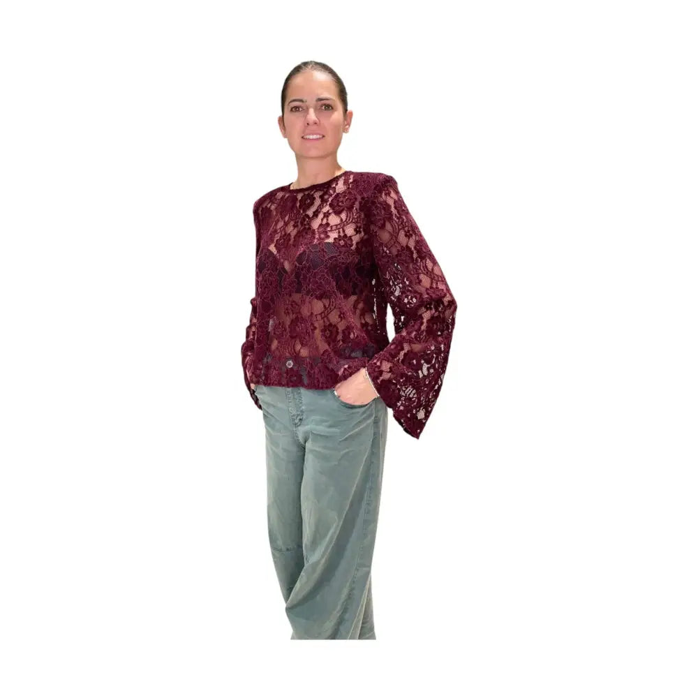 T-shirt pizzo Donna Please Please