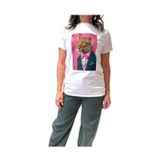T-shirt stampa regular fit Donna Please Please