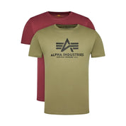 T-shirt Uomo Alpha Industries 2 pack Regular Fit Alpha Industries