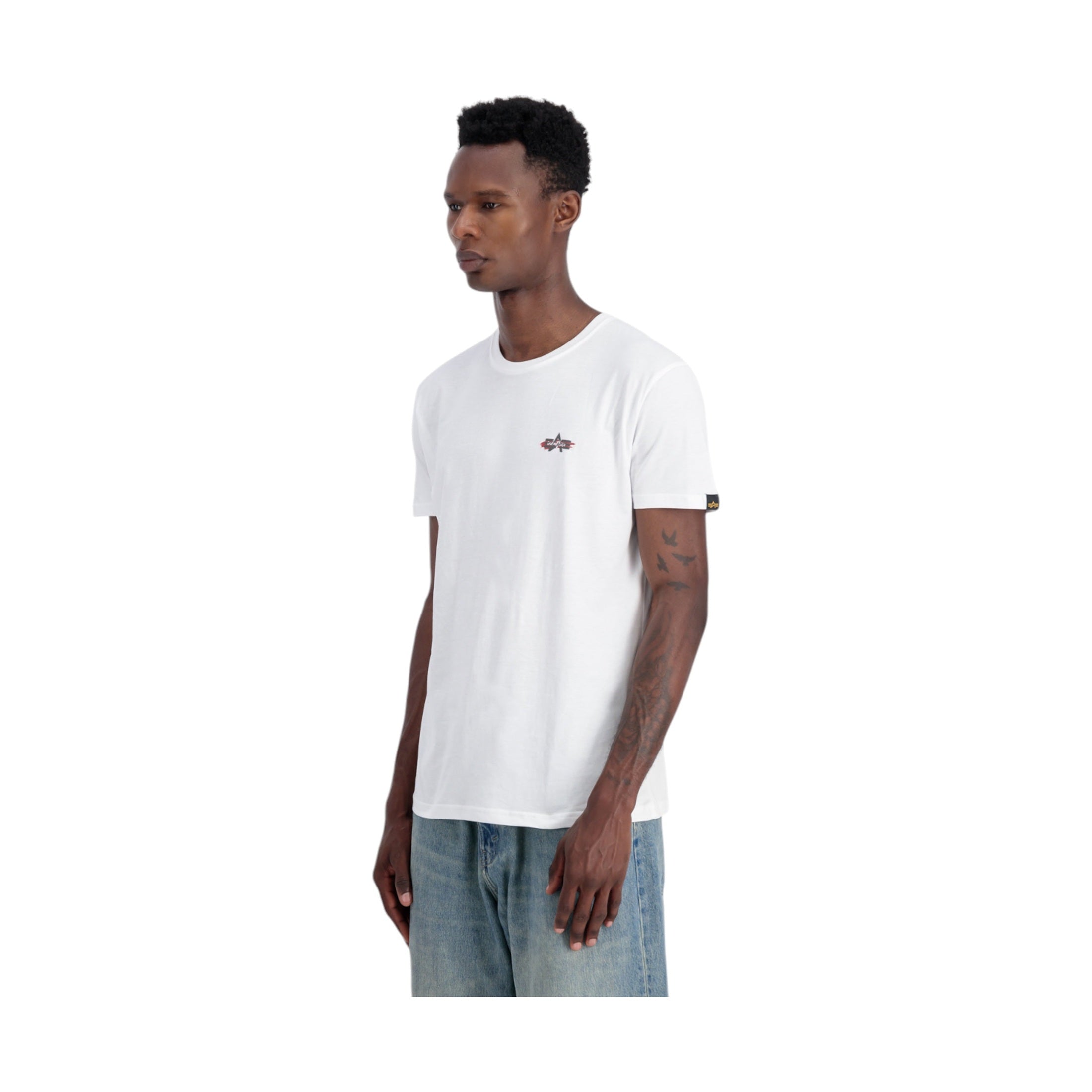 T-shirt Uomo Alpha Industries Signature Puff Print Alpha Industries