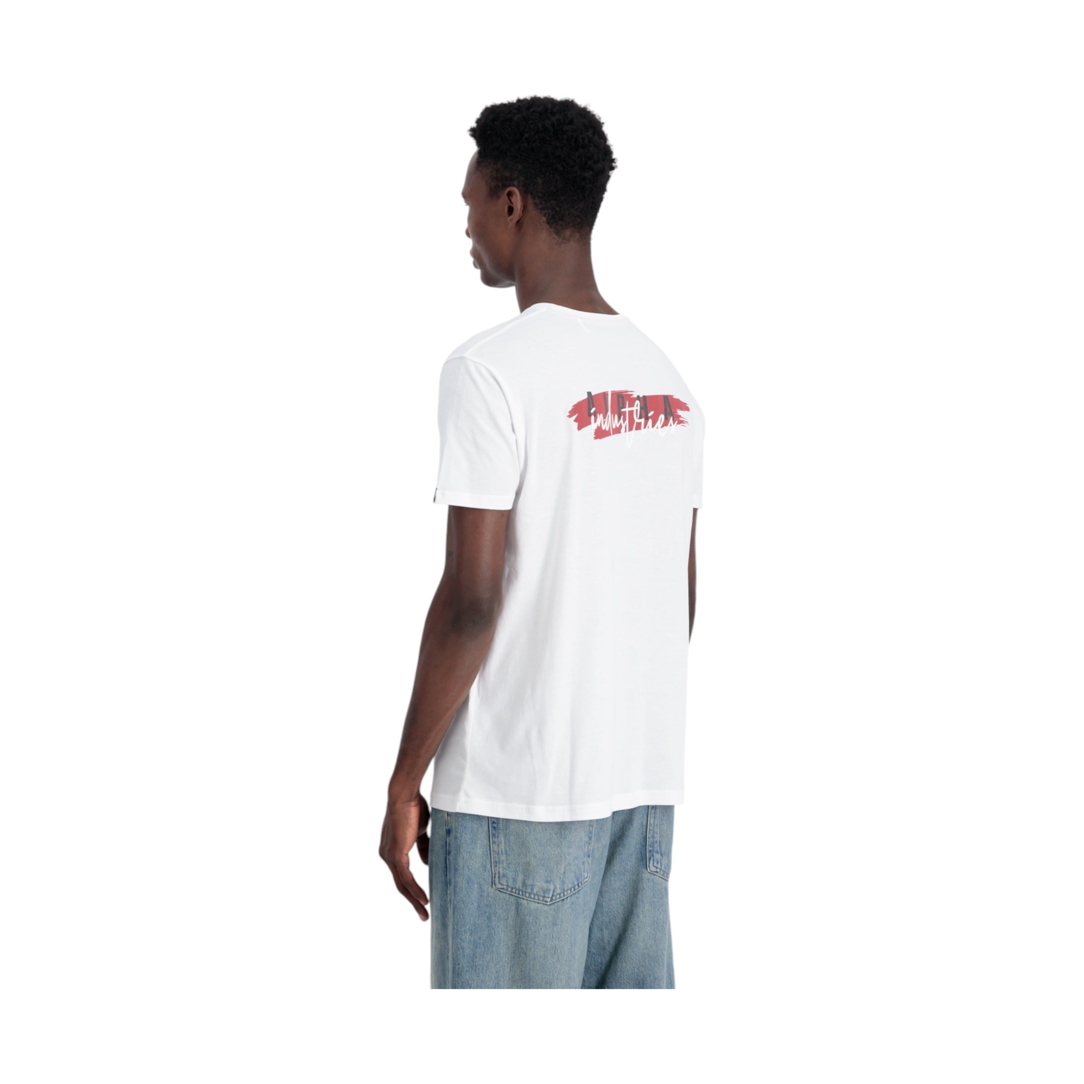 T-shirt Uomo Alpha Industries Signature Puff Print Alpha Industries