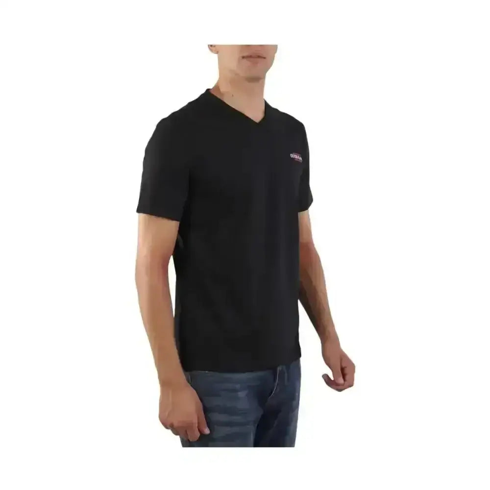 T-shirt Uomo Guess Jeans scollo a V American Tradition - Follower SRL