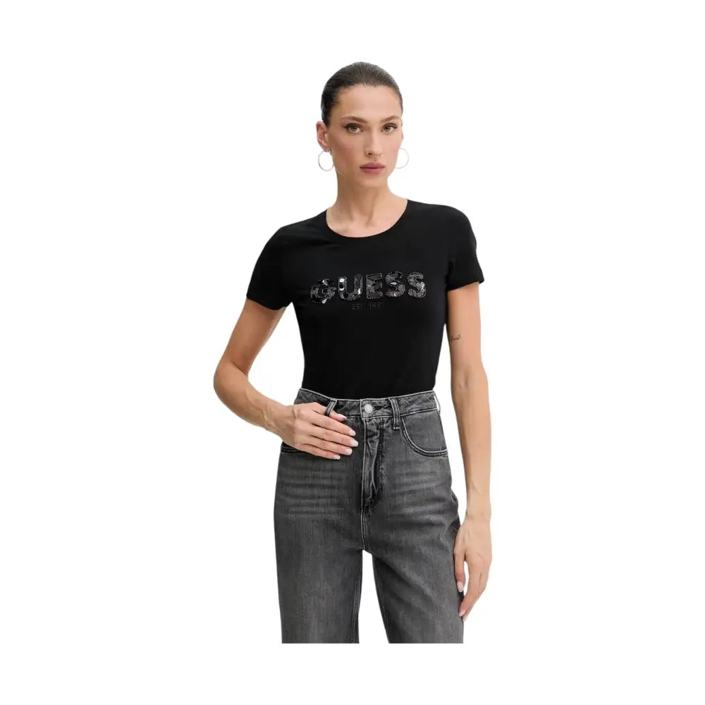 T-shirt vestibilità slim Donna Guess Guess