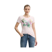 T-shirt vestibilità slim logo triangolo Donna Guess Guess