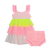 Vestito Bambina Billieblush e bloomer Billieblush